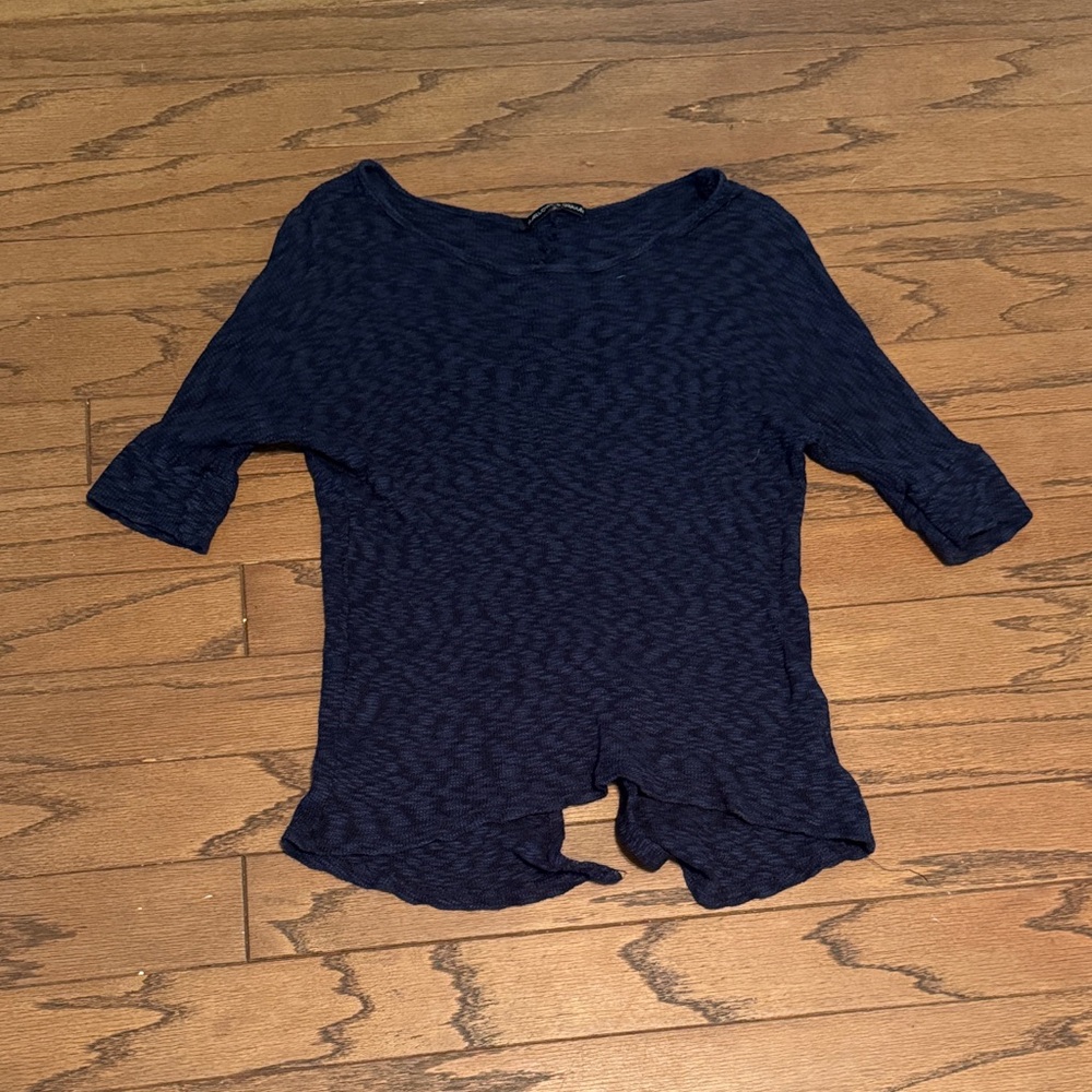 Harlowe & Graham Navy Shirt